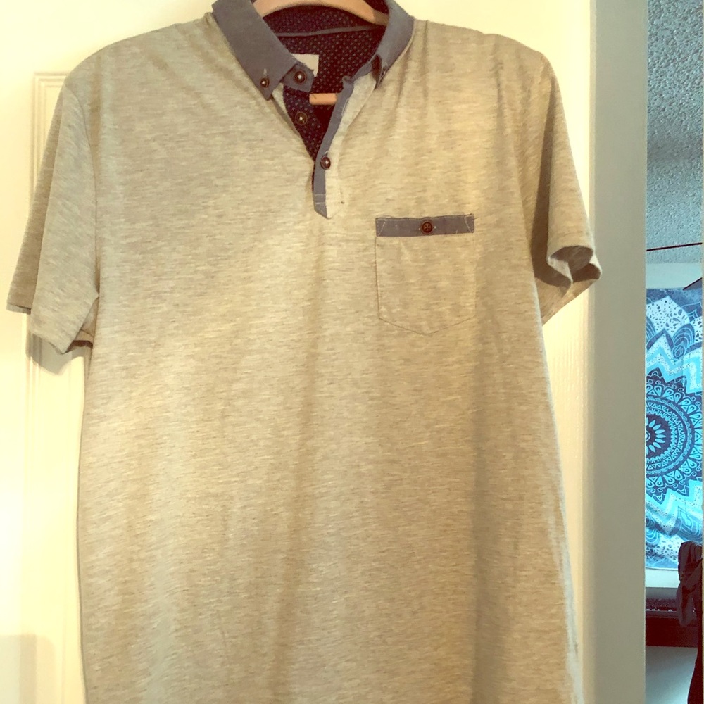 Men’s collard pocket-tee